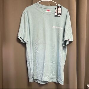 NWT Quiksilver Light Blue Men's T-Shirt